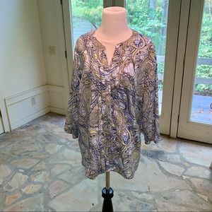 EXLG 212 button up blouse